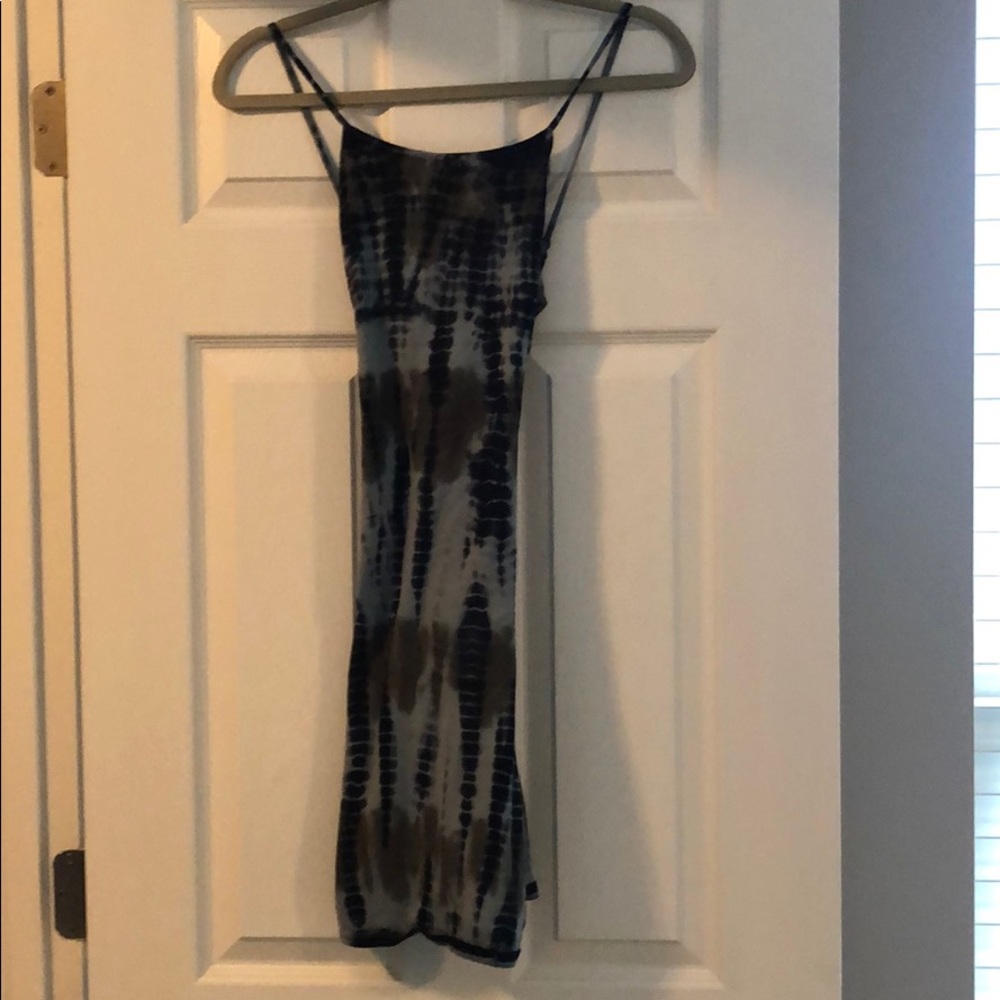 UO Tie Dye Mini Dress - Cotton
